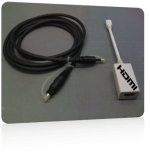 MiniDisplay Port To HDMI και TOSLink Cable