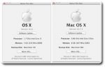 Mac Os X παλιά, πλέον θα με λέτε OS X 
