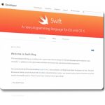 Swift Blog, ένα blog από την Apple 